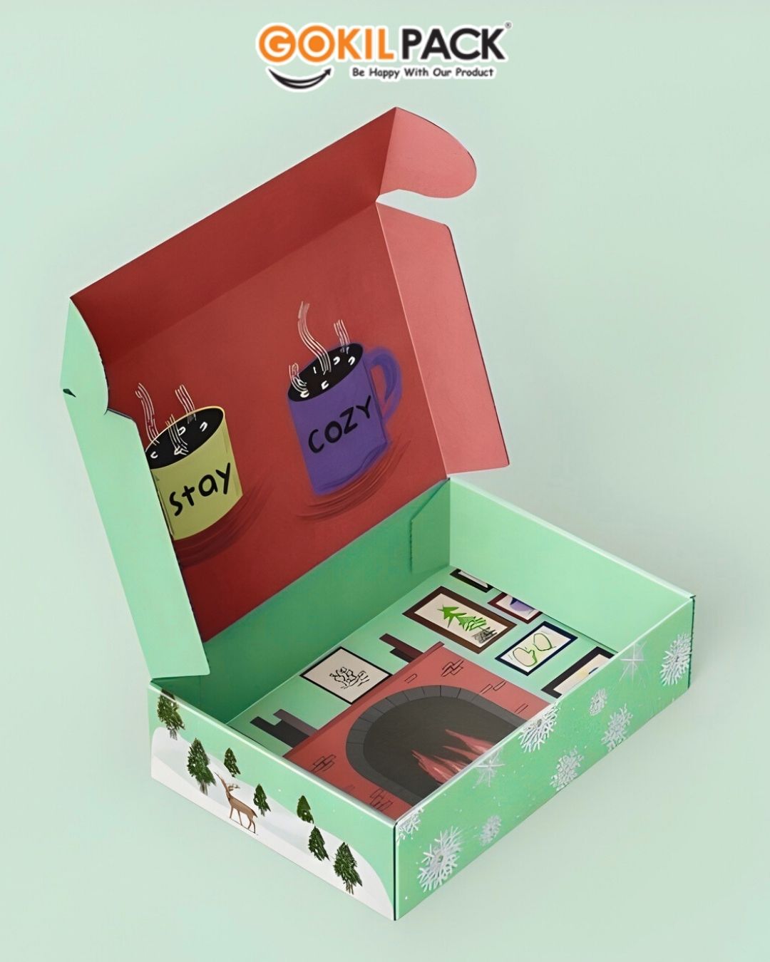 Custom box xmas