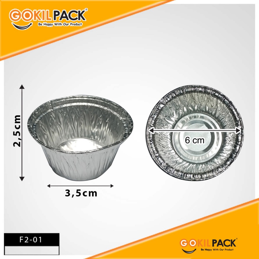 Aluminium Foil | Alumunium Foil | Cup | Tray | Murah | Tanpa Tutup | F2 - Image 2