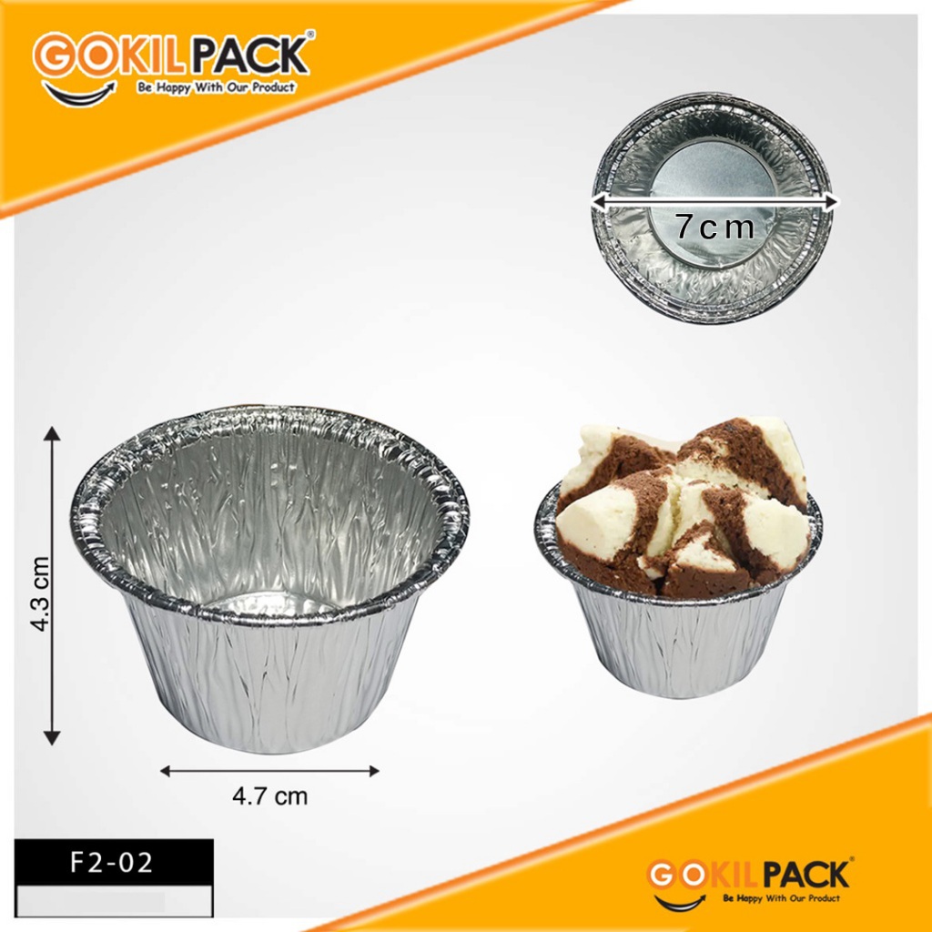 Aluminium Foil | Alumunium Foil | Cup | Tray | Murah | Tanpa Tutup | F2 - Image 3