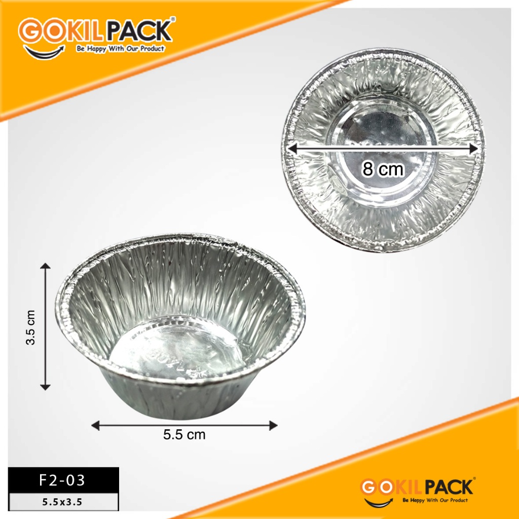 Aluminium Foil | Alumunium Foil | Cup | Tray | Murah | Tanpa Tutup | F2 - Image 4