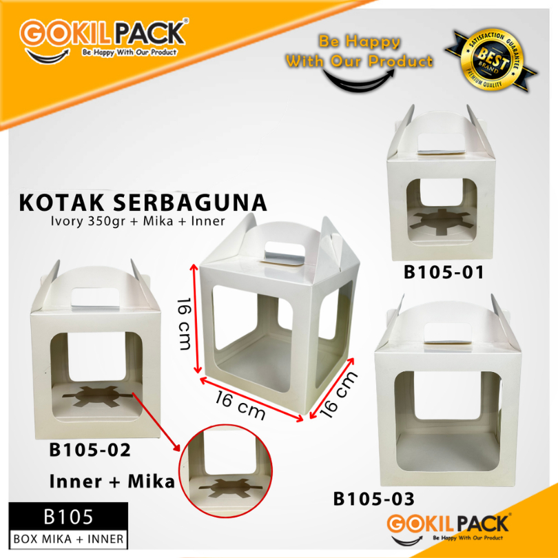 Box Hamper - Gable Box - Kotak Serbaguna - B105