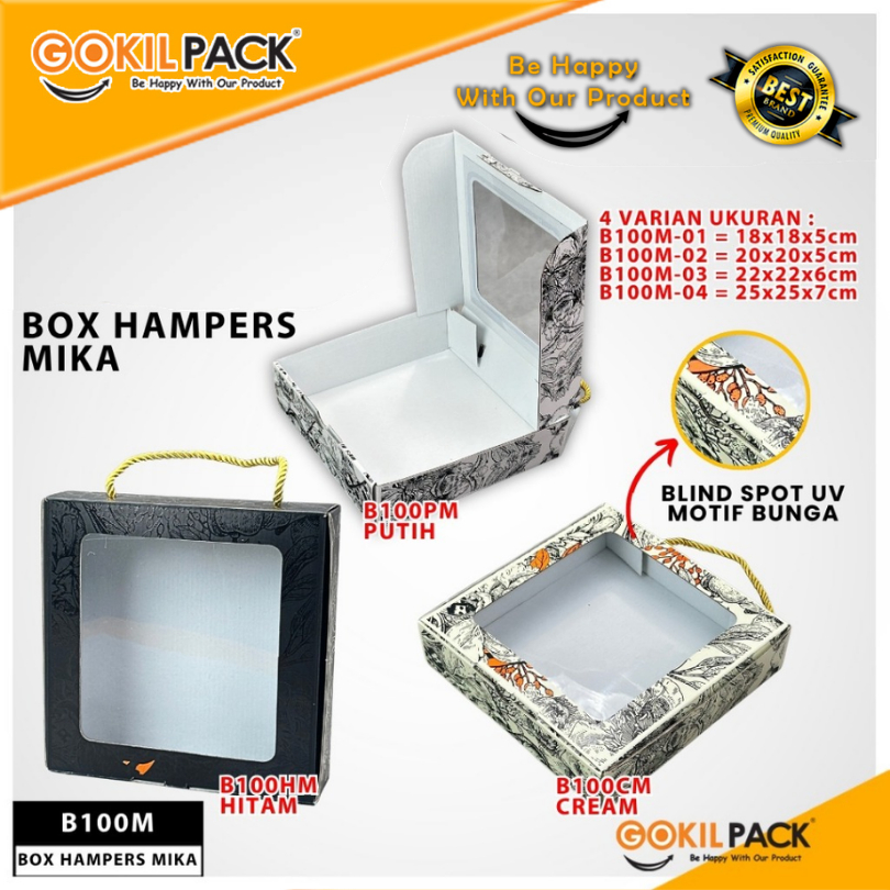 Box Hampers - Dus Packaging Baju - Kotak Kado - Souvenir - B100M