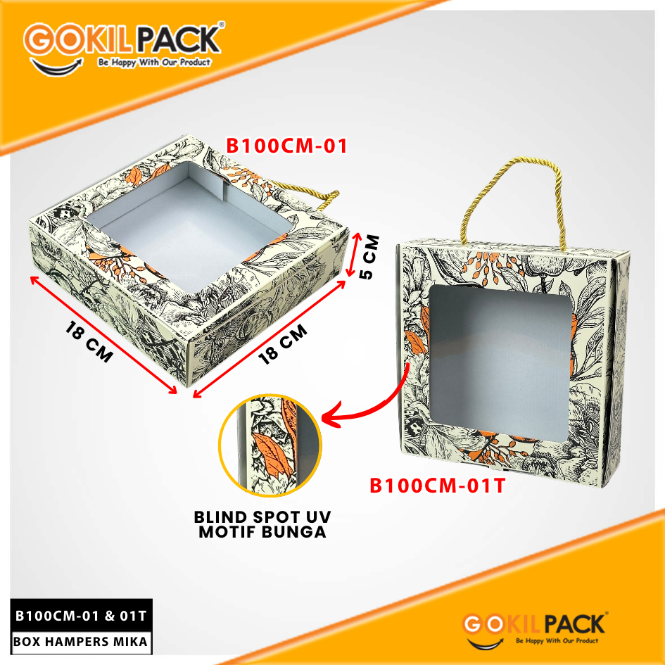 Box Hampers - Dus Packaging Baju - Kotak Kado - Souvenir - B100M - Image 2