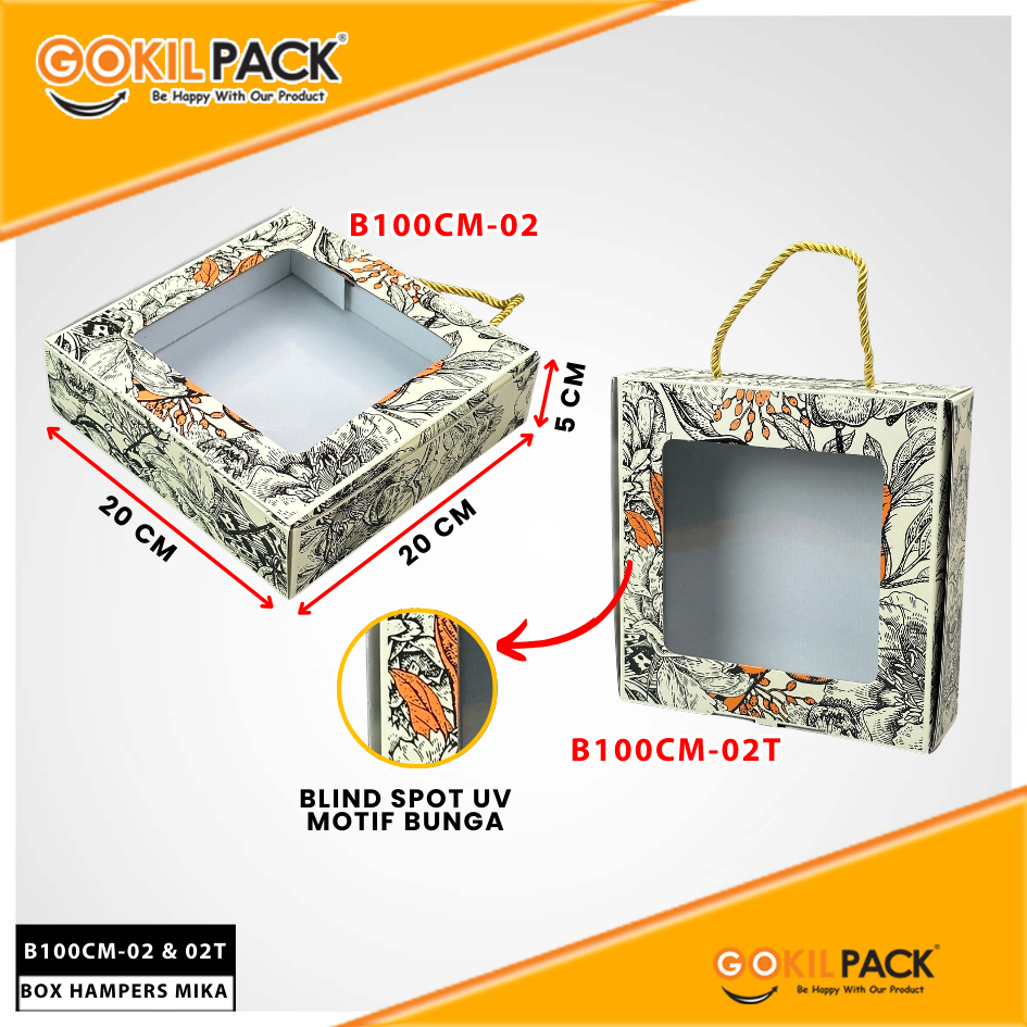 Box Hampers - Dus Packaging Baju - Kotak Kado - Souvenir - B100M - Image 3