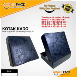 Box Hampers - Dus Packaging Hijab Mukena Baju - Kotak Kado - Souvenir - B99