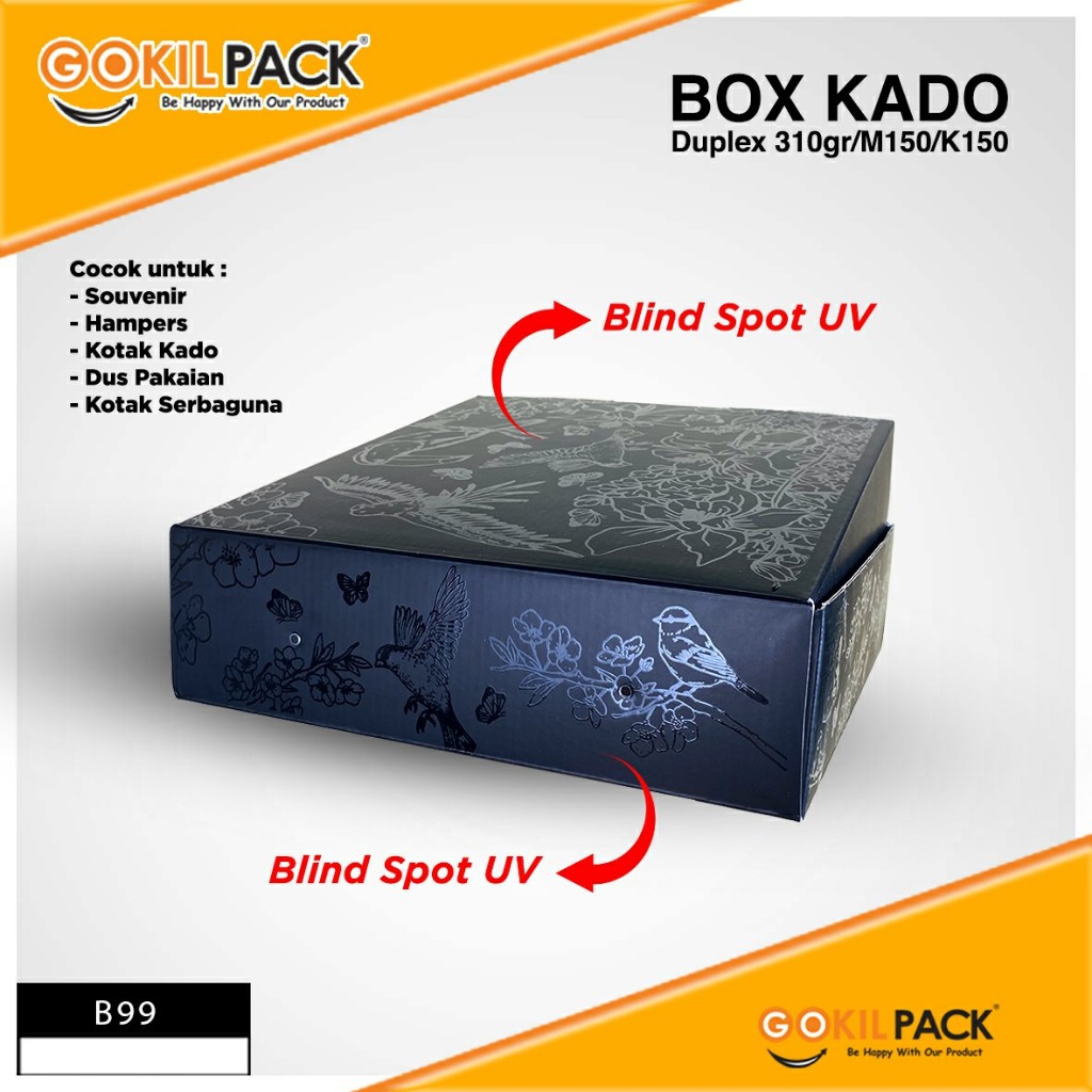 Box Hampers - Dus Packaging Hijab Mukena Baju - Kotak Kado - Souvenir - B99 - Image 3