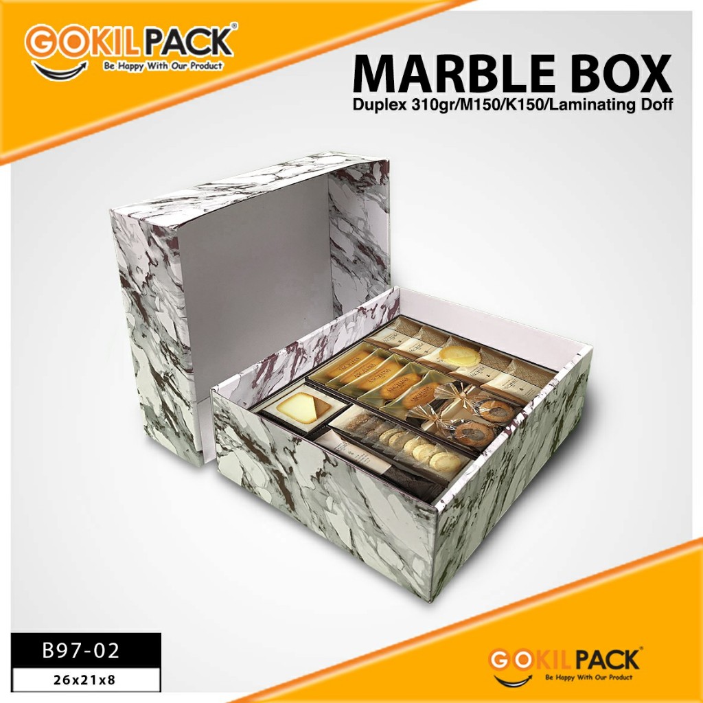 Box Hampers Idul Fitri / Kotak Kado Lebaran / Gift Box / Kardus / B97 - Image 5