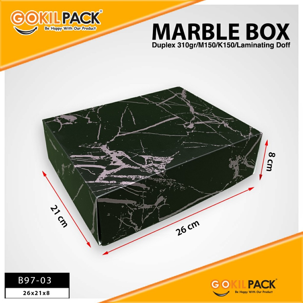 Box Hampers Idul Fitri / Kotak Kado Lebaran / Gift Box / Kardus / B97 - Image 6