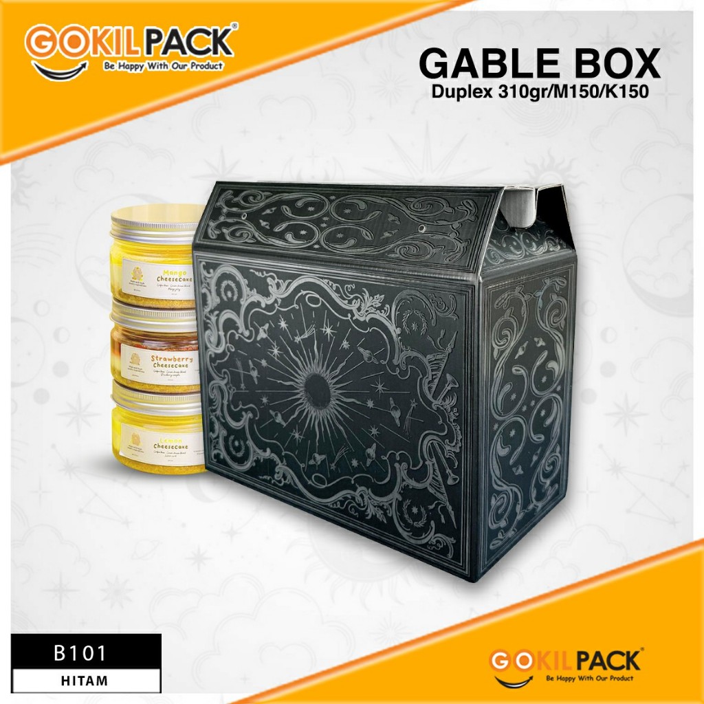 Box Kado - Gable Box - Kotak Hadiah  - Box Spot Uv - B101 - Image 2
