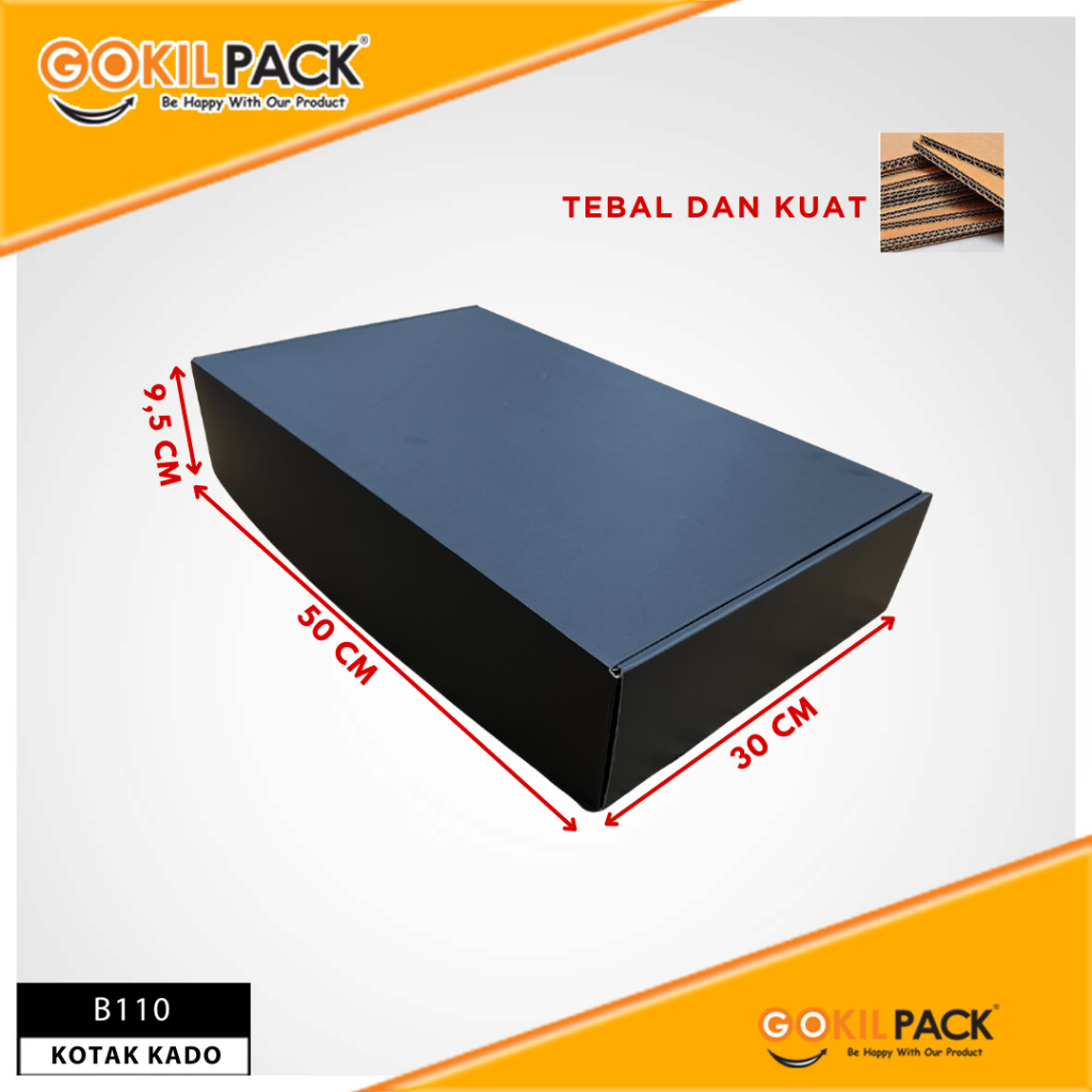 Box Kado - Kotak Hadiah Jumbo - Box Polos - B110 - Image 2