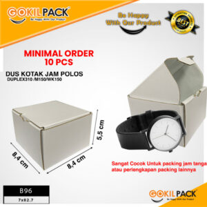 Box Jam Tangan/Kotak Kado/Souvenir/Box kraft/Box murah- B96