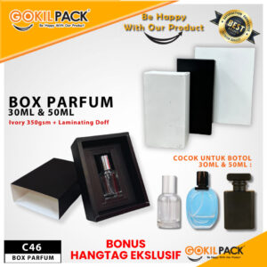 Box Parfum Polosan 30 ml / 50 ml | Sliding Box Parfum Lelabo  | C46