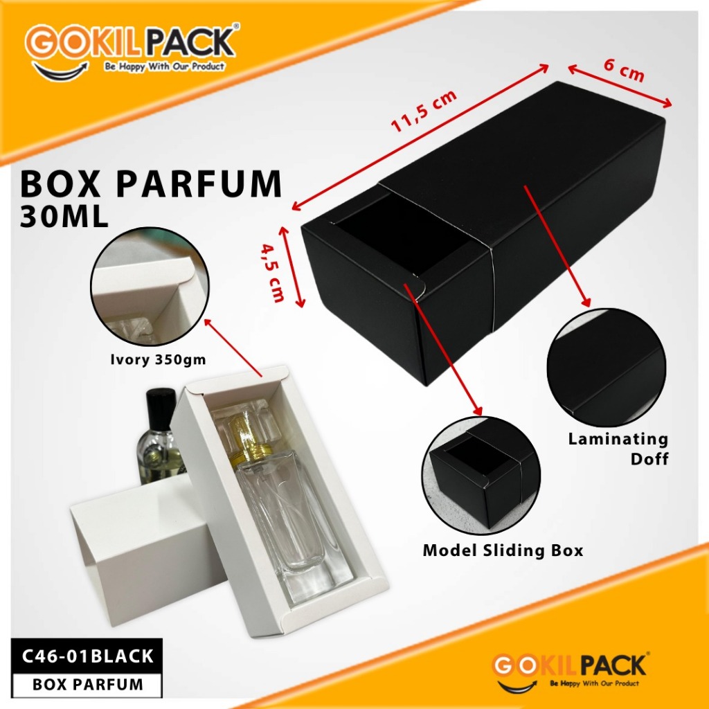 Box Parfum Polosan 30 ml / 50 ml | Sliding Box Parfum Lelabo  | C46 - Image 7