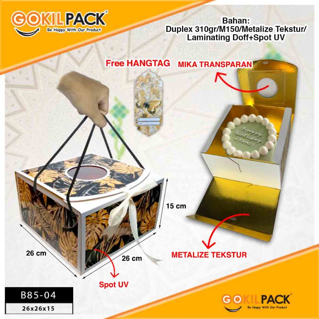 Dus Hampers Lebaran - Kotak Kue Idul Fitri - Hampers Premium - B85 - Image 6