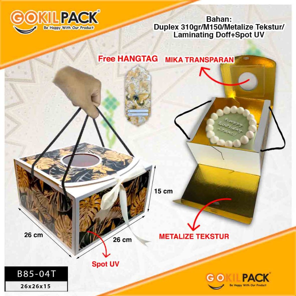 Dus Hampers Lebaran - Kotak Kue Idul Fitri - Hampers Premium - B85 - Image 7