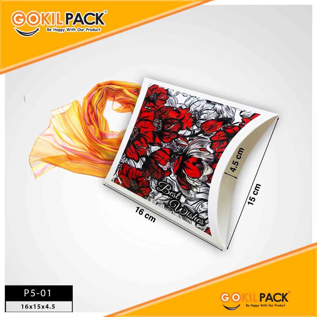Dus Packaging Kotak Pillow Aksesoris Murah Box Serbaguna P5 - Image 2