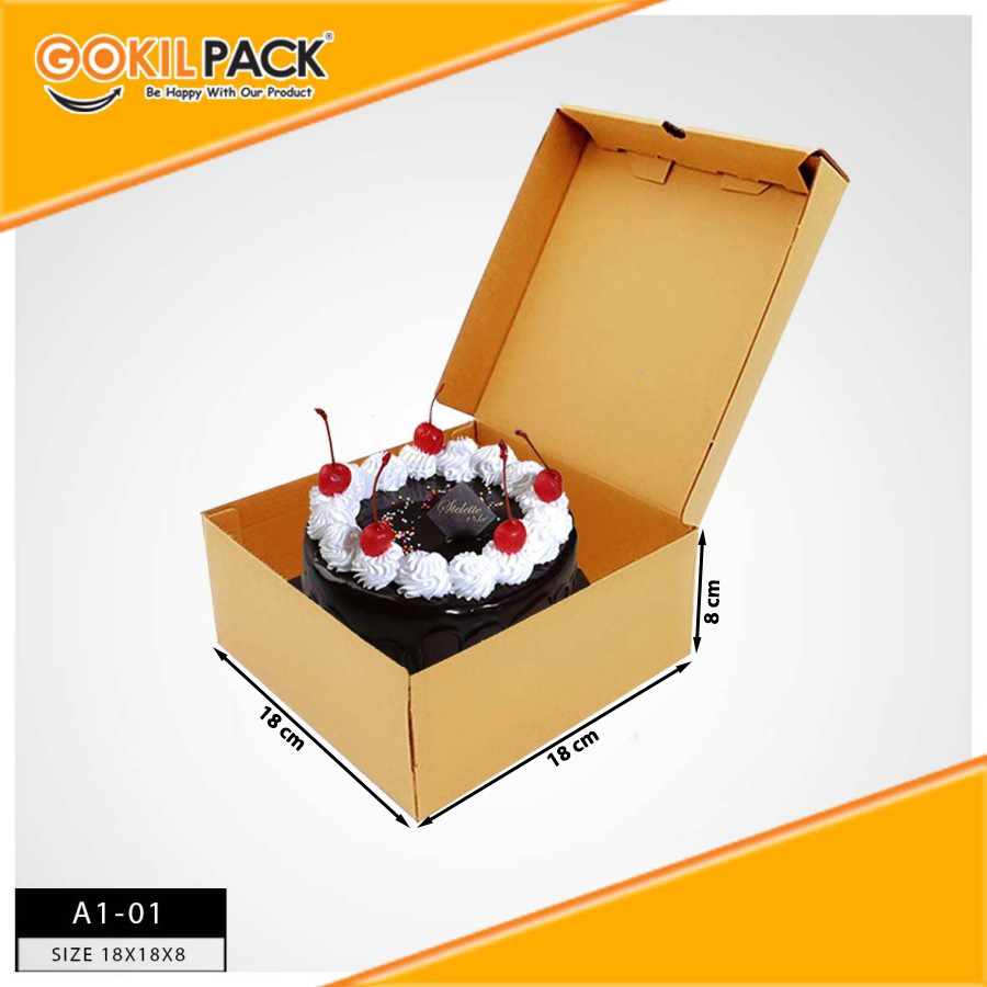 Kotak Kue|Cake Box|Kotak Kue Mika|Dus Kue|Packaging tali - Image 2