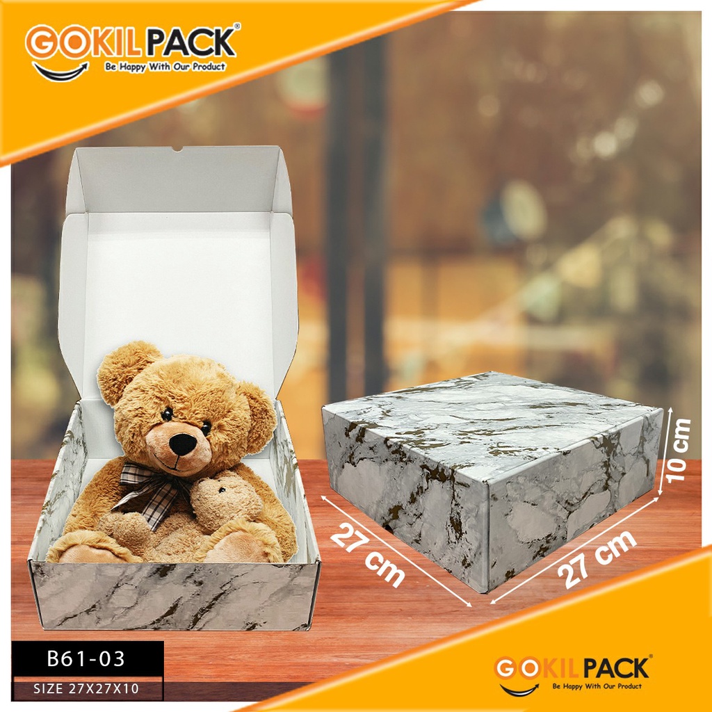 KOTAK KADO|KUE|PENYIMPANAN|SERBAGUNA|DUS|BOX|PACKAGING|B62 - Image 2