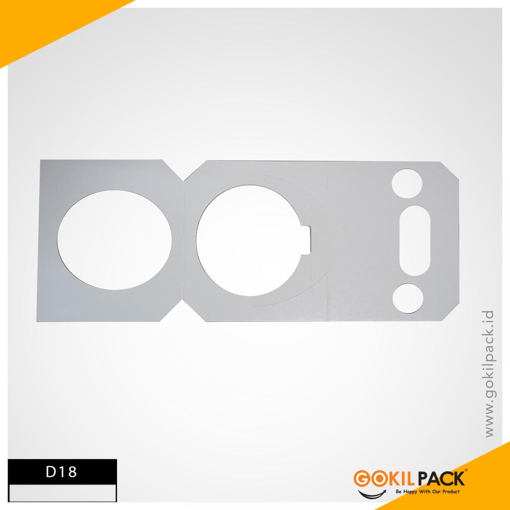 GOKILPACK - Paper Cup Holder - Cup Holder Minuman Murah - D18 - Image 3