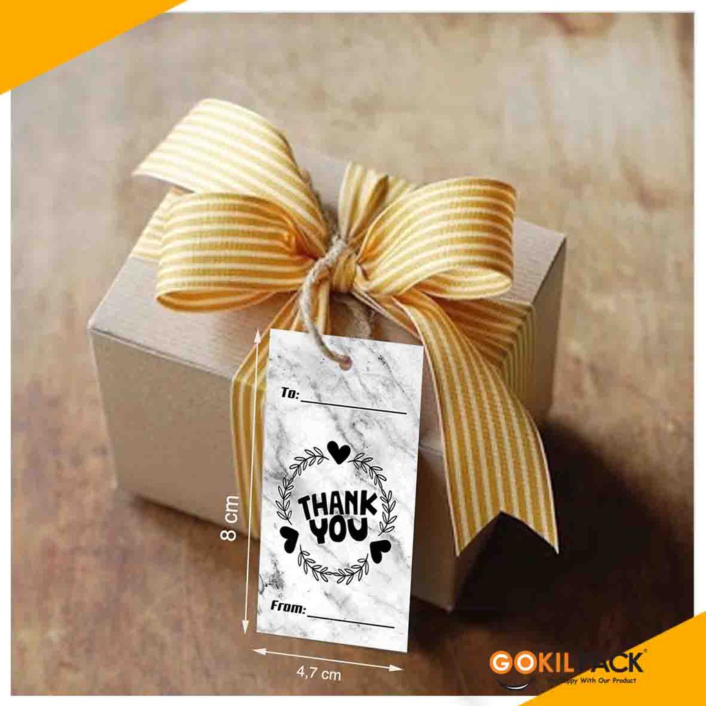 Hang Tag Label baju - Hang Tag Motif 4,7x8 | H25 - Image 5
