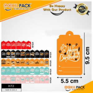 Hangtag-Hangtag Murah-Hangtag Happy Birthday-Hangtag Ulang Tahun-H72