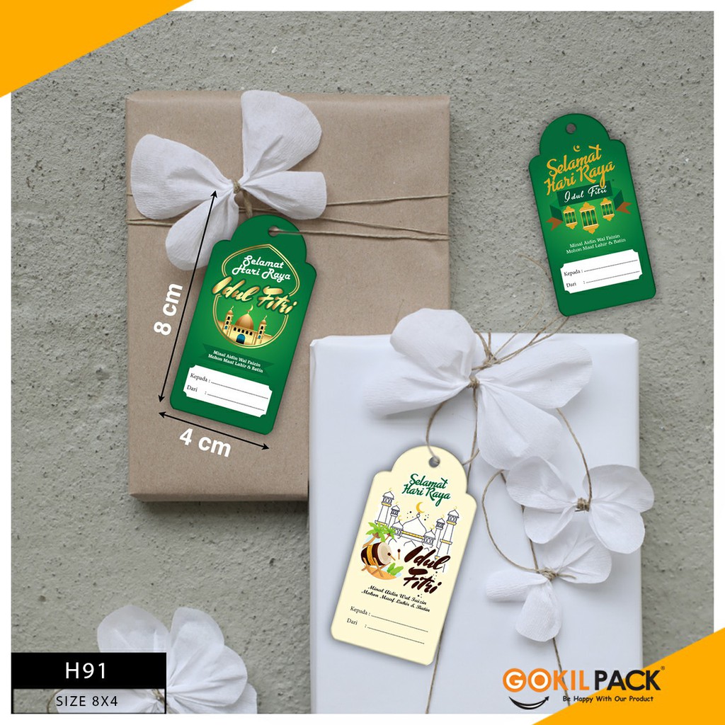 Hangtag|Hangtag lebaran|Hangtag Hari Raya|Hangtag Idul Fitri|H91 - Image 2