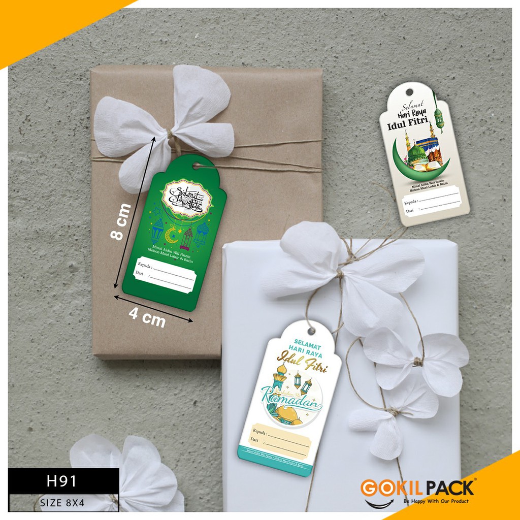 Hangtag|Hangtag lebaran|Hangtag Hari Raya|Hangtag Idul Fitri|H91 - Image 3
