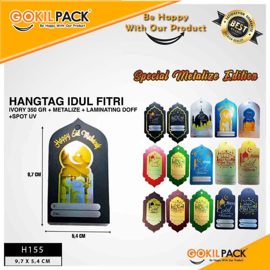 Hangtag|Hangtag Murah|Hangtag Lebaran|Hantag Idul Fitri|H155