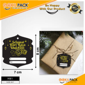 Hangtag|Hangtag Murah|Hangtag Lebaran|Hantag Idul Fitri|H81