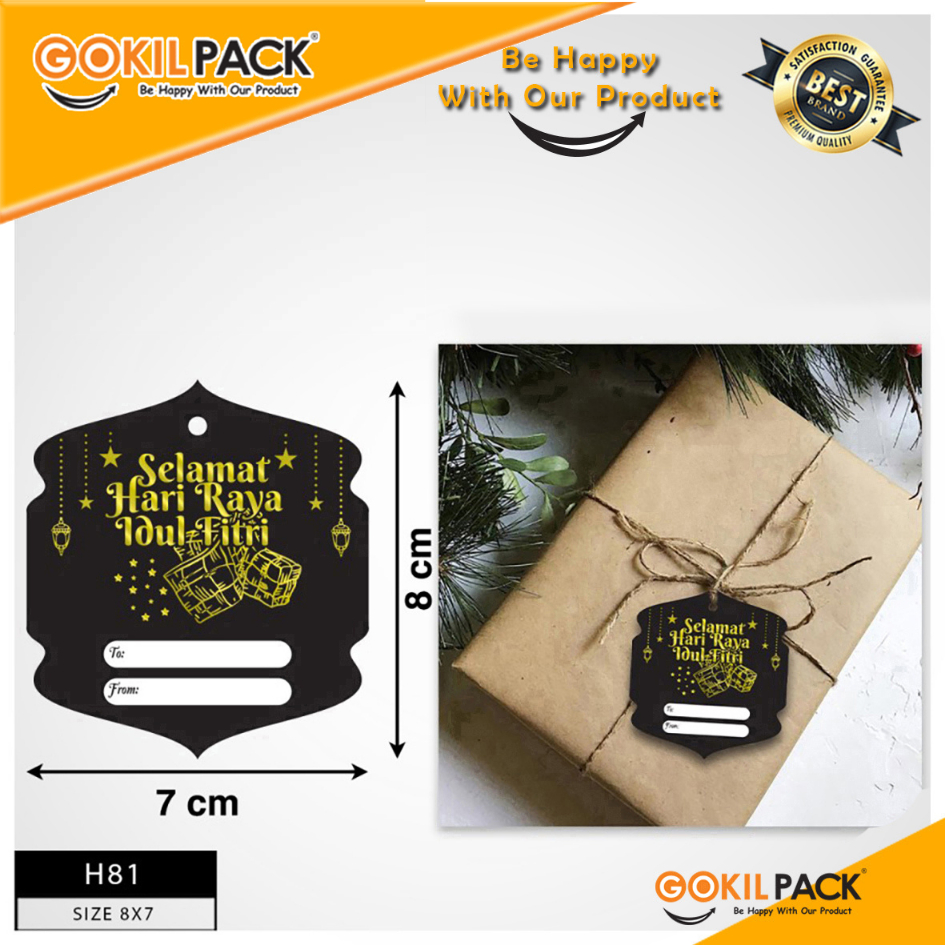 Hangtag|Hangtag Murah|Hangtag Lebaran|Hantag Idul Fitri|H81