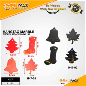 Hangtag|Hangtag Murah|Hangtag Pink|Hangtag Polos|Hangtag Marble H47