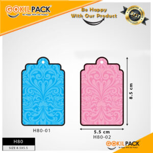 Hangtag|Murah|Hiasan|Label|Aksesoris|Box|Dus|Polos|H80