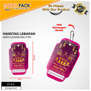 Hangtag | Hangtag Murah | Hangtag Lebaran | Hangtag Idul Fitri | H163