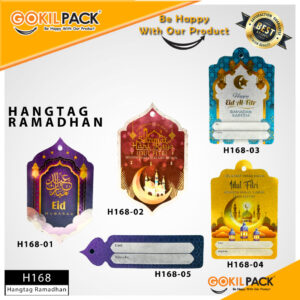 Hangtag | Hangtag Murah | Hangtag Lebaran | Hangtag Idul Fitri | H168