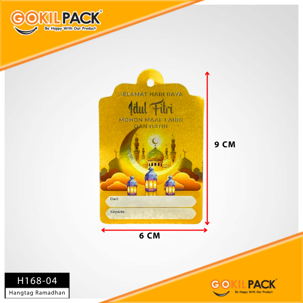 Hangtag | Hangtag Murah | Hangtag Lebaran | Hangtag Idul Fitri | H168 - Image 5