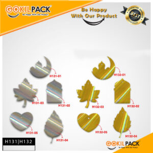 Hangtag Hologram|Polos|Murah|Kartu Ucapan|Hiasan|Label|Aksesoris|H131