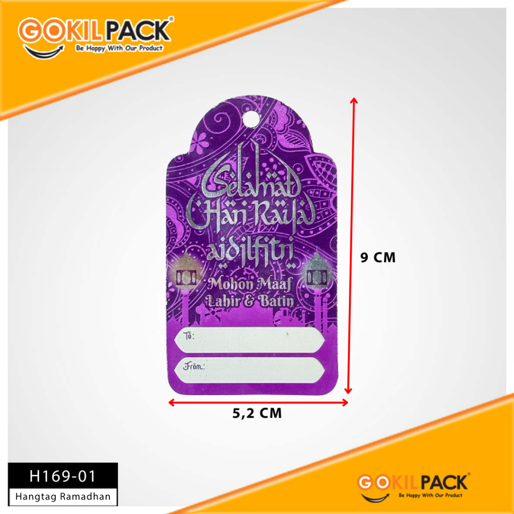 Hangtag Idul Fitri|Hangtag Murah|Hangtag Hari Raya|Hangtag|H169 - Image 2