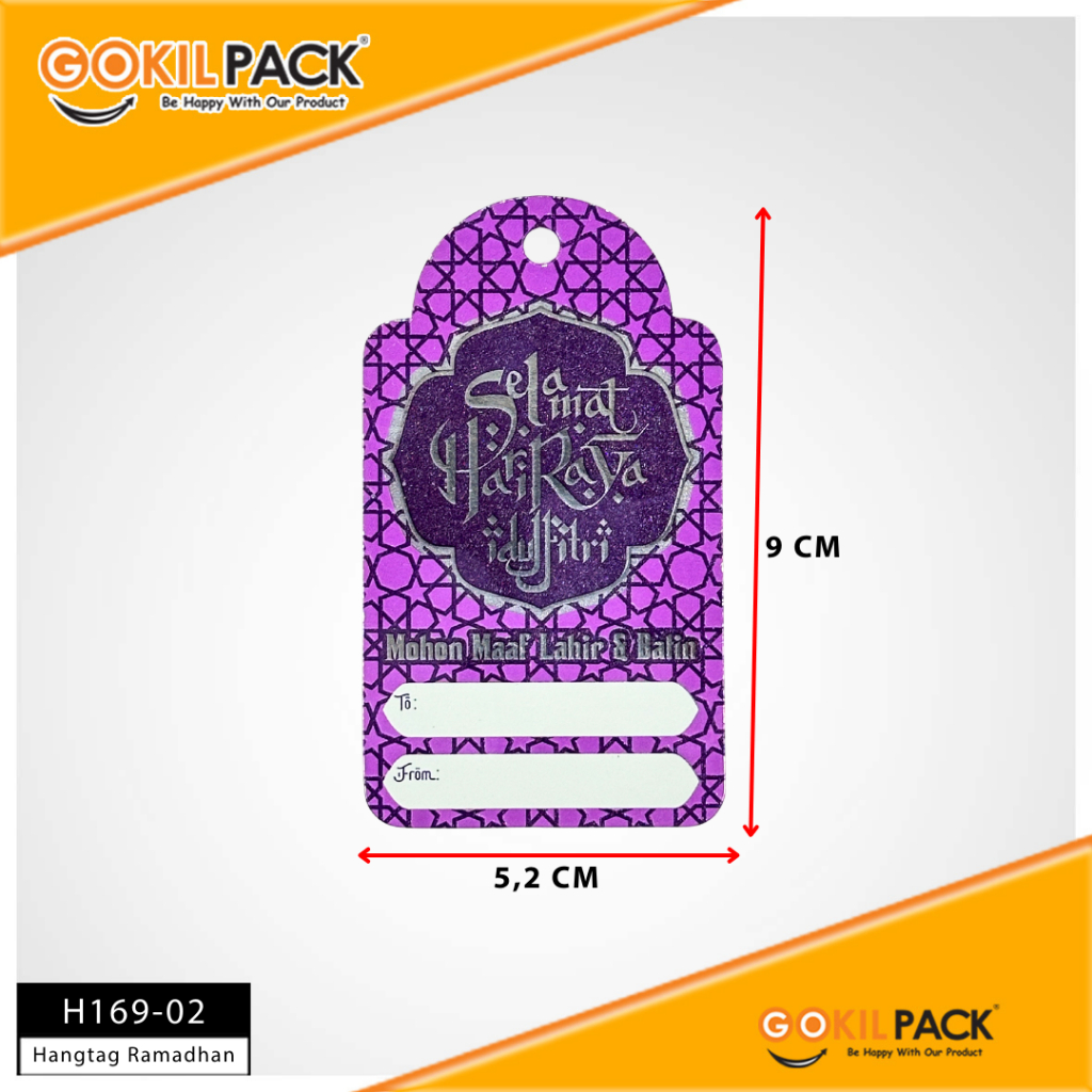 Hangtag Idul Fitri|Hangtag Murah|Hangtag Hari Raya|Hangtag|H169 - Image 3