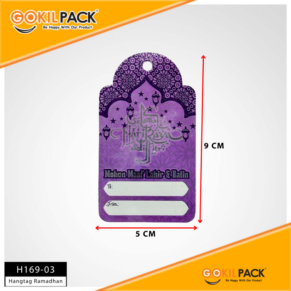 Hangtag Idul Fitri|Hangtag Murah|Hangtag Hari Raya|Hangtag|H169 - Image 4
