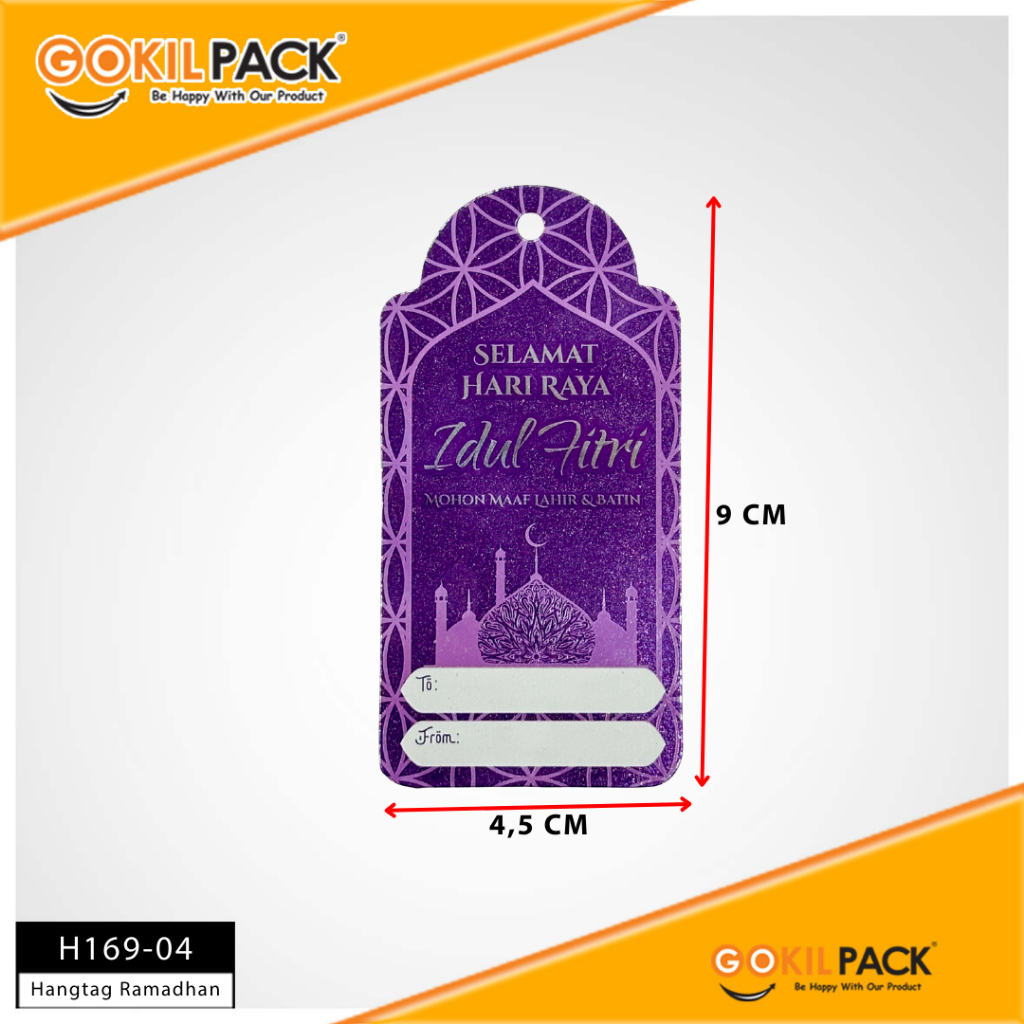 Hangtag Idul Fitri|Hangtag Murah|Hangtag Hari Raya|Hangtag|H169 - Image 5