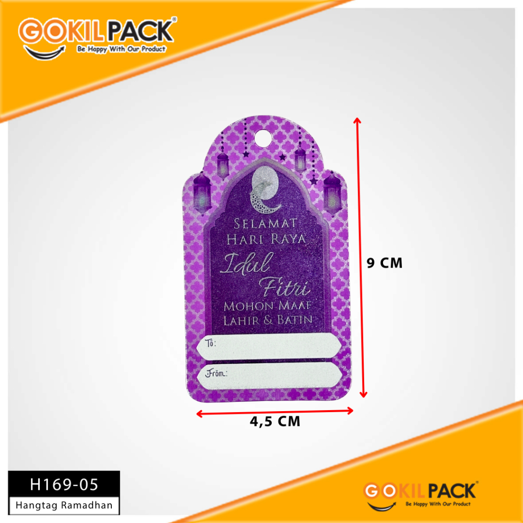 Hangtag Idul Fitri|Hangtag Murah|Hangtag Hari Raya|Hangtag|H169 - Image 6
