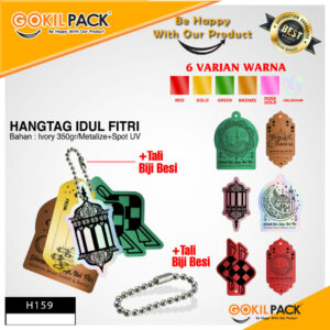 Hangtag Idul Fitri Premium - Aksesoris Lebaran - H159