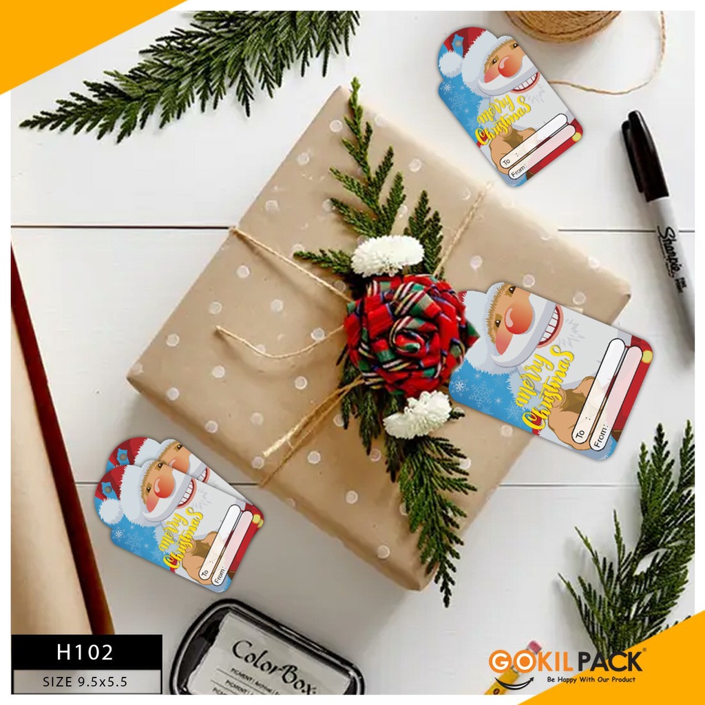 SULTAN - Hangtag Merry Christmas - Hangtag kado Murah - H102 - Image 2