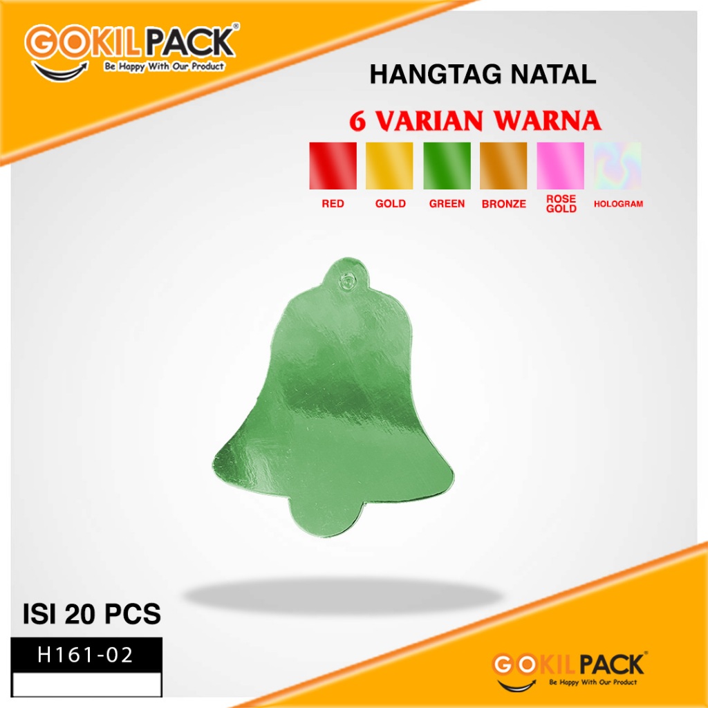 Hangtag Natal - Tag Aksesoris  - Hangtag Merry Christmass - H161 - Image 3
