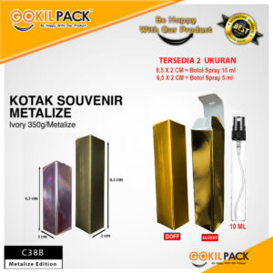Kotak Botol Spray 10 ml & 5 ml - Box Botol perfume kecil - Dus Botol Kecil - C38B