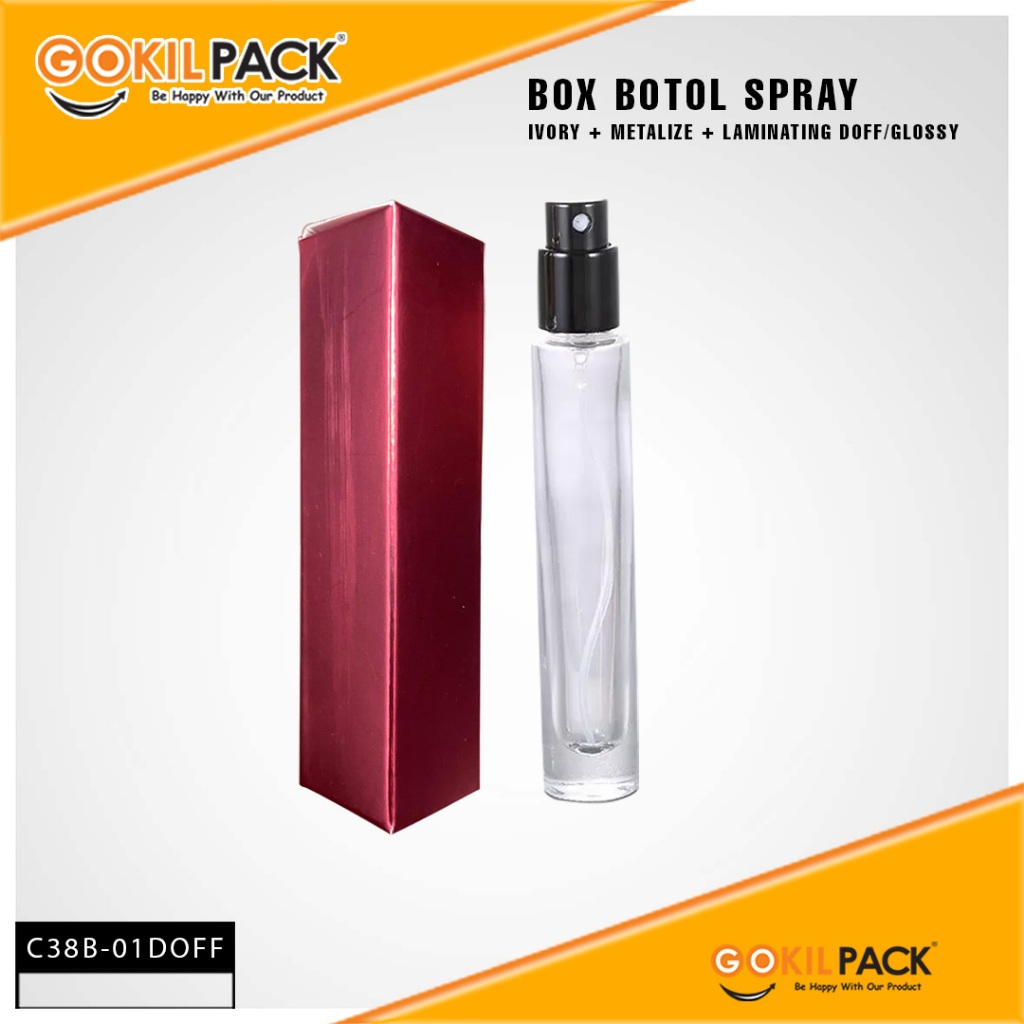 Box Parfum-Tester Parfum-Metalize Mewah-Box Premium-C38 - Image 2