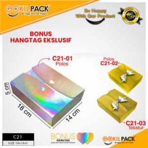 KOTAK SOUVENIR|KADO|HOLOGRAM|SERBAGUNA|MURAH|DUS|BOX|PACKAGING|C23