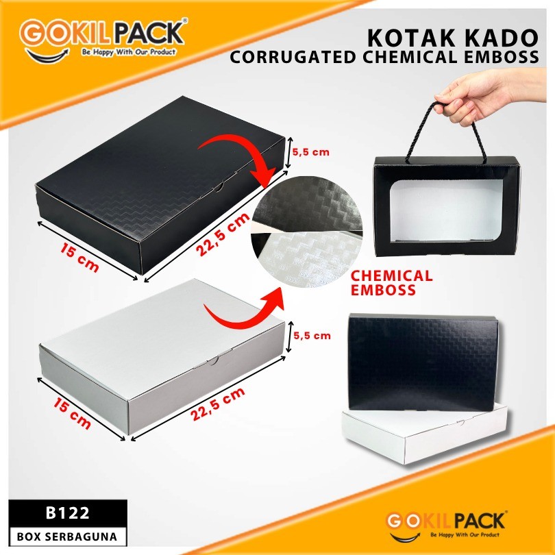 Kotak Kado / Box Hampers Hijab Gift / Dus Premium Hampers /22.5X15X5.5/ B122