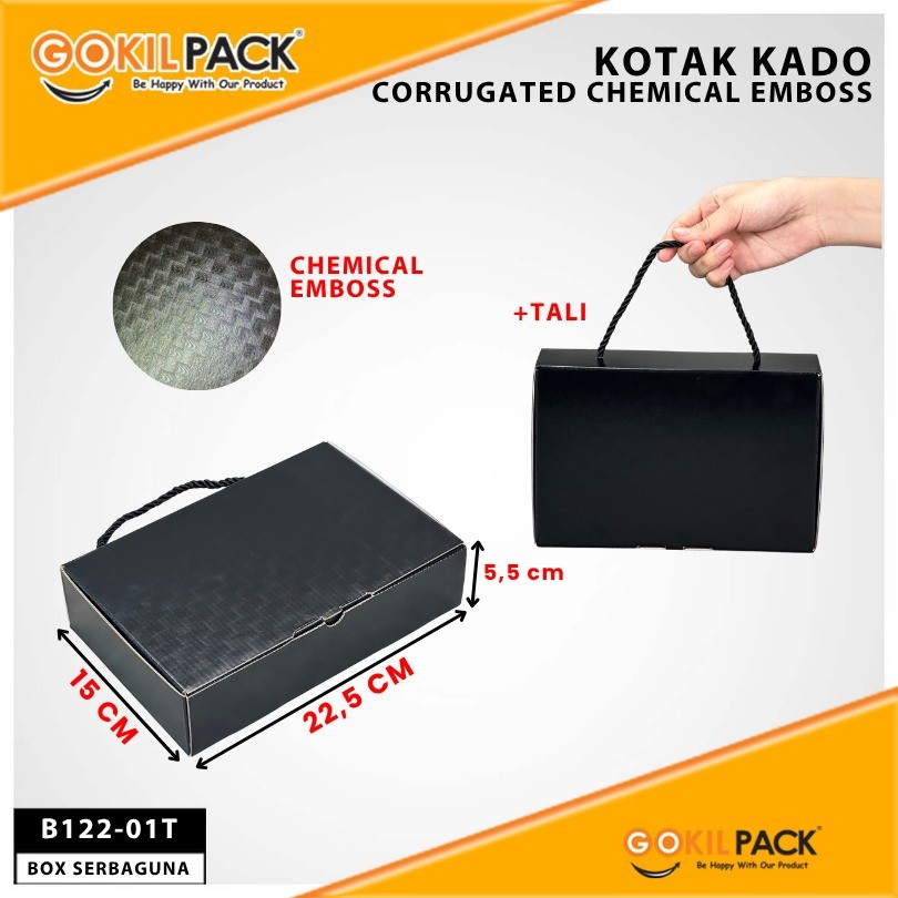 Kotak Kado / Box Hampers Hijab Gift / Dus Premium Hampers /22.5X15X5.5/ B122 - Image 3