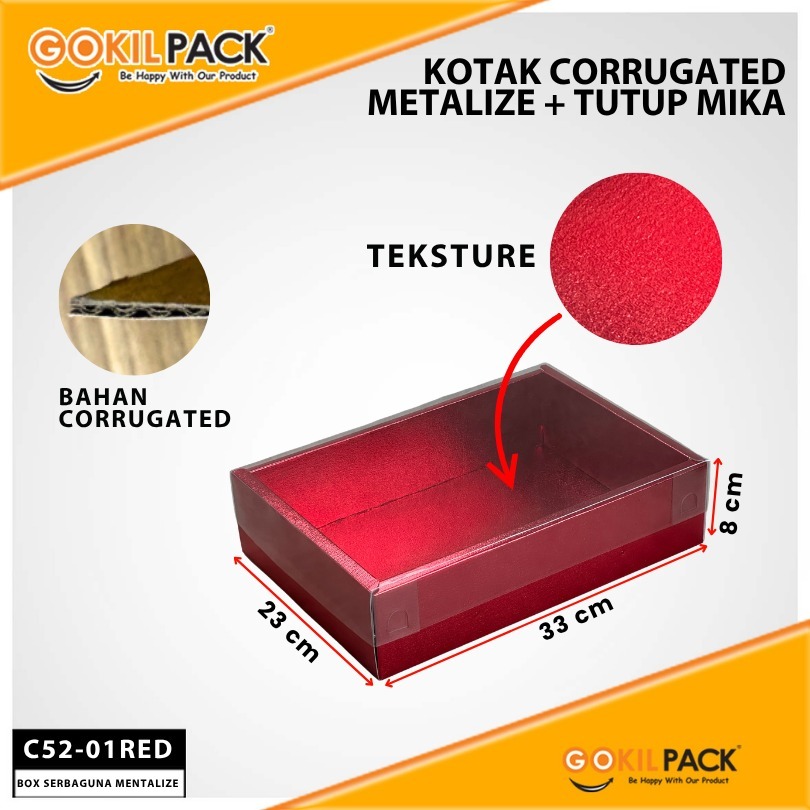 Kotak Kado Hologram tutup mika Souvenir|Dus Hadiah Special Gift|C52 - Image 2